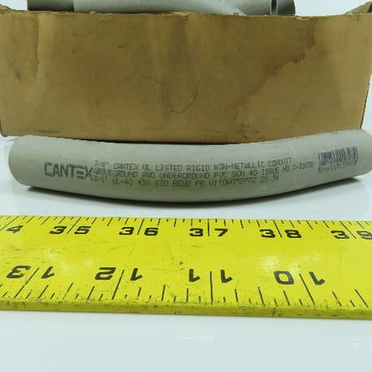 Cantex 3/4" 45° PVC SCH40 Elbow Slip x Slip Ridgid Nonmetallic Lot Of 22