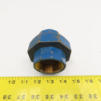 SA 1-1/2" NPT Female Brass Pipe Union