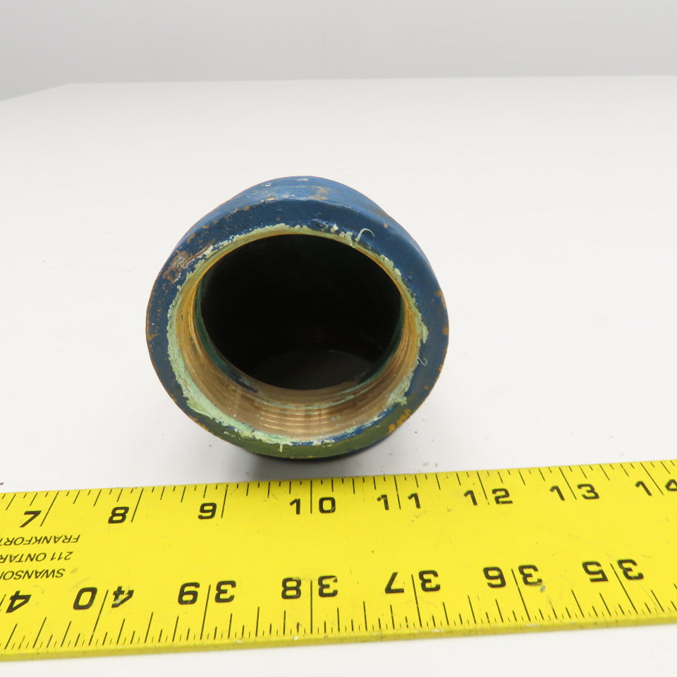 SA 2" NPT Female Brass Pipe Elbow 90°