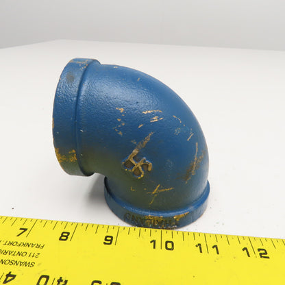 SA 2" NPT Female Brass Pipe Elbow 90°