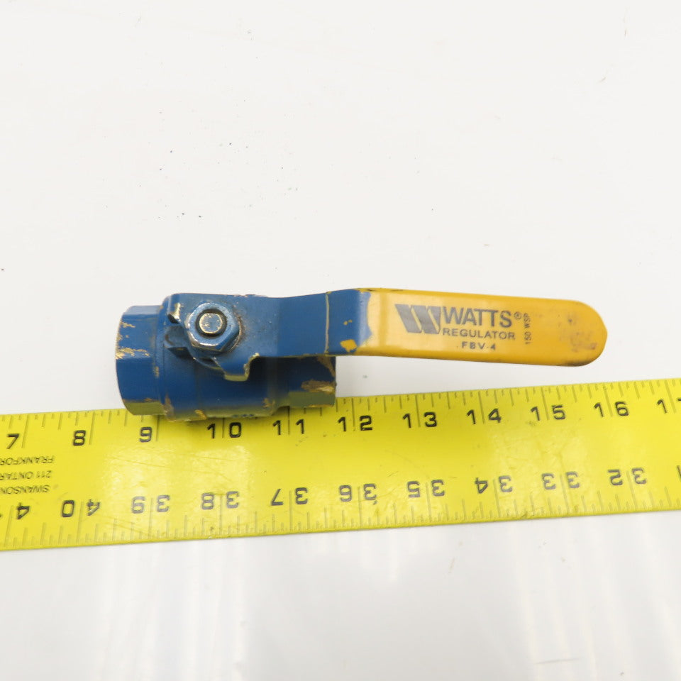 Watts 1" Brass Ball Valve 600 WOG