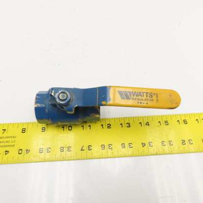Watts 1" Brass Ball Valve 600 WOG