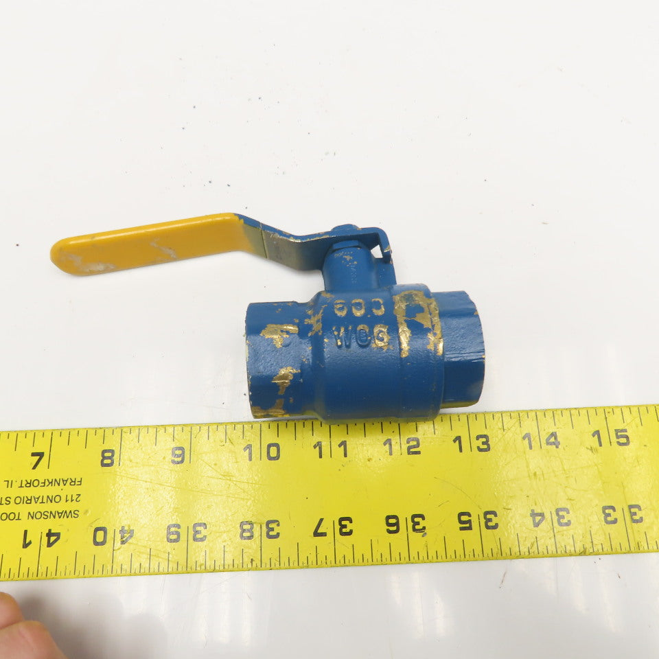 Watts 1" Brass Ball Valve 600 WOG