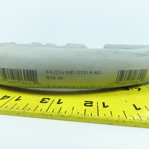 Carlon 3/4" 90° PVC SCH40 Elbow Slip x Slip Ridgid Nonmetallic Lot Of 10