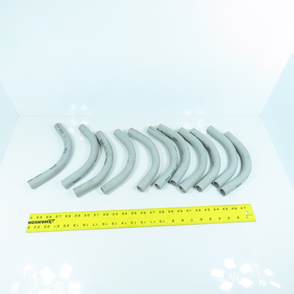 Carlon 3/4" 90° PVC SCH40 Elbow Slip x Slip Ridgid Nonmetallic Lot Of 10