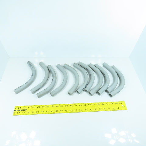 Carlon 3/4" 90° PVC SCH40 Elbow Slip x Slip Ridgid Nonmetallic Lot Of 10