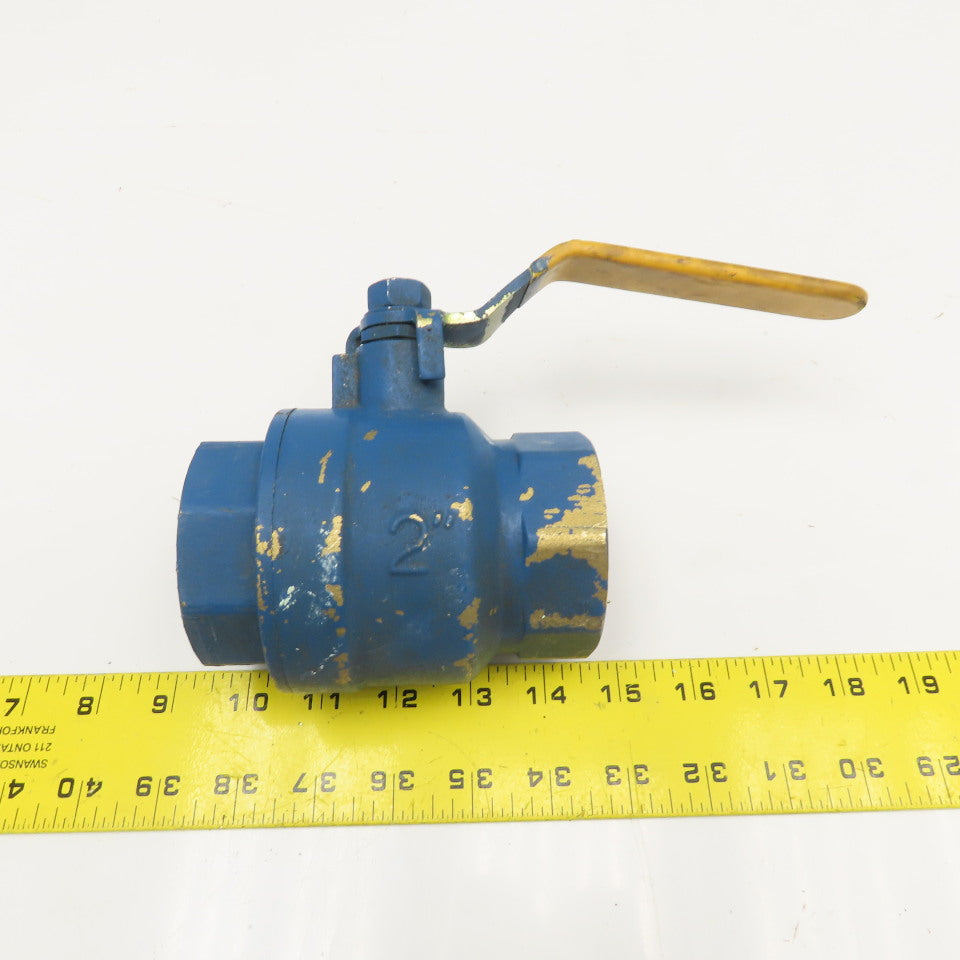 Watts 2" NPT Brass Ball Valve 600 WOG 150 WSP