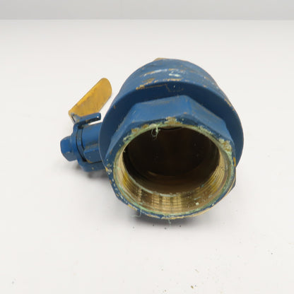 Watts 2" NPT Brass Ball Valve 600 WOG 150 WSP