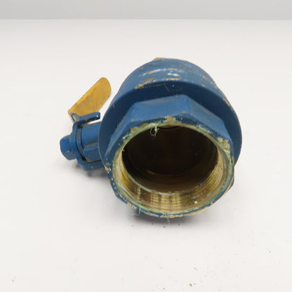 Watts 2" NPT Brass Ball Valve 600 WOG 150 WSP
