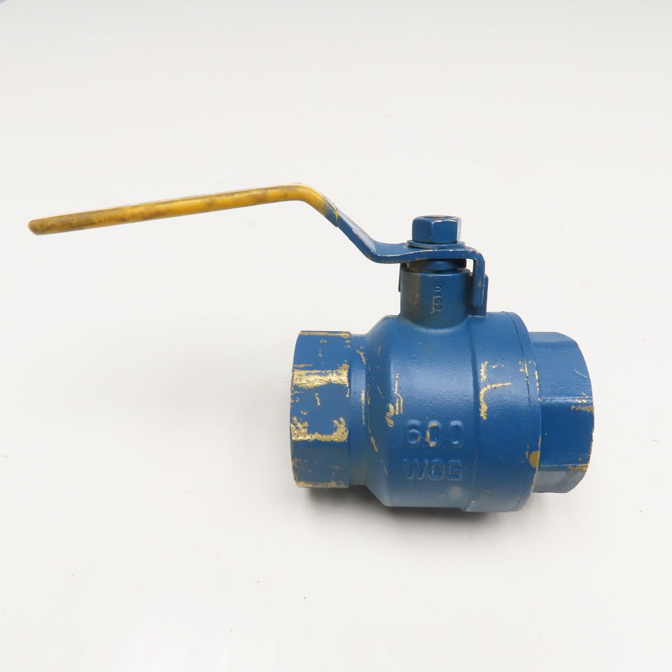 Watts 2" NPT Brass Ball Valve 600 WOG 150 WSP