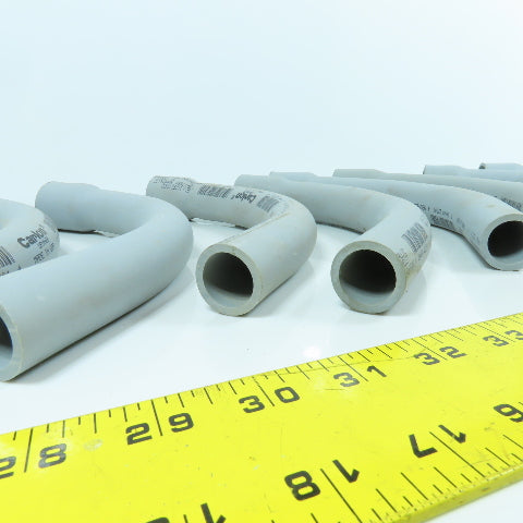 Carlon 3/4" 90° PVC SCH40 Elbow Bell End x Slip Ridgid Nonmetallic Lot Of 11