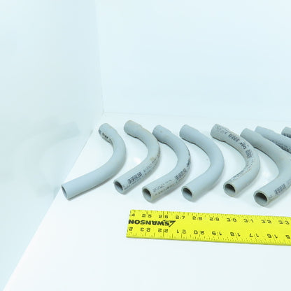 Carlon 3/4" 90° PVC SCH40 Elbow Bell End x Slip Ridgid Nonmetallic Lot Of 11