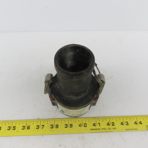 Green Leaf GLP200C Cam Lever Coupling 2" Female x Hose Barb 125 psi