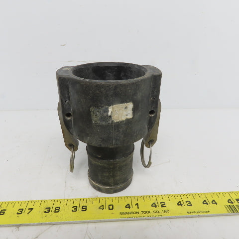 Green Leaf GLP200C Cam Lever Coupling 2" Female x Hose Barb 125 psi