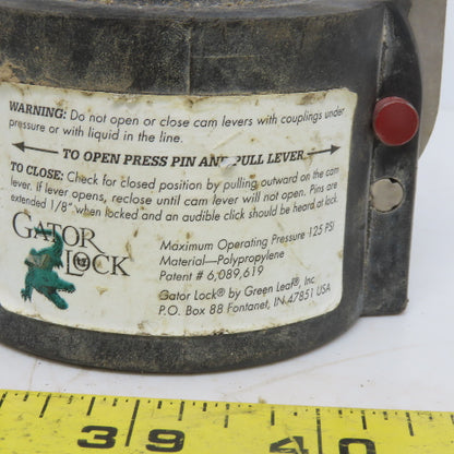 Green Leaf GLP200C Cam Lever Coupling 2" Female x Hose Barb 125 psi