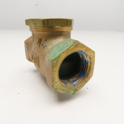 CDI 1" Brass Inline Air Flow Check Valve Pipe Fitting