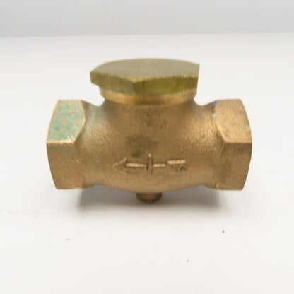 CDI 1" Brass Inline Air Flow Check Valve Pipe Fitting