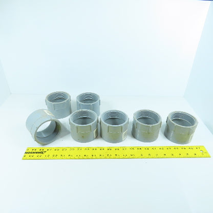 Carlon E942L 3" Threaded x Slip Female PVC Terminal Adapter Lot Of 7