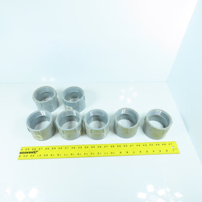 Carlon E942L 3" Threaded x Slip Female PVC Terminal Adapter Lot Of 7