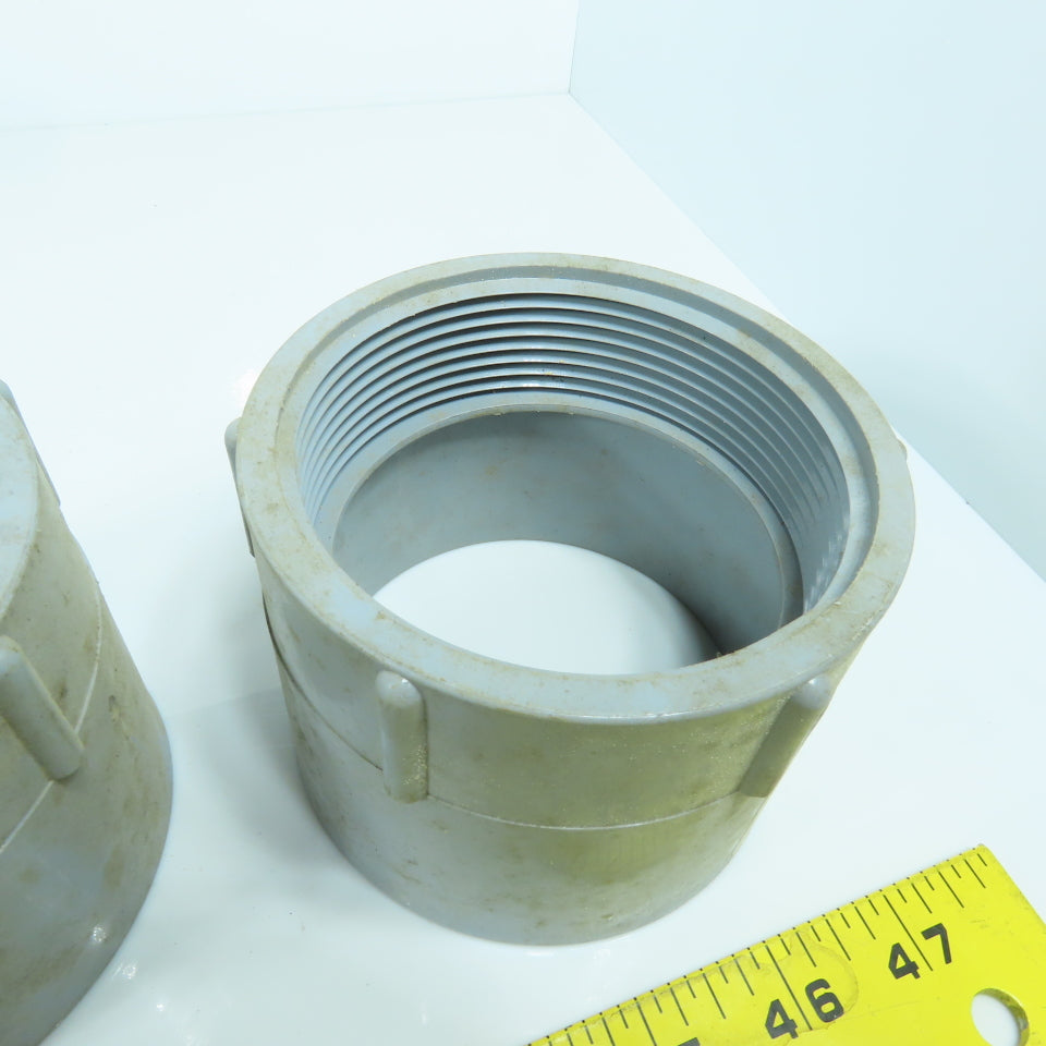 Carlon E942L 3" Threaded x Slip Female PVC Terminal Adapter Lot Of 7