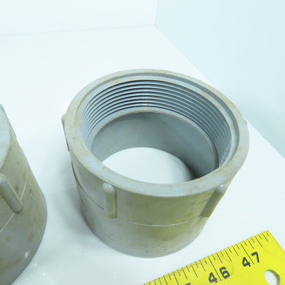 Carlon E942L 3" Threaded x Slip Female PVC Terminal Adapter Lot Of 7