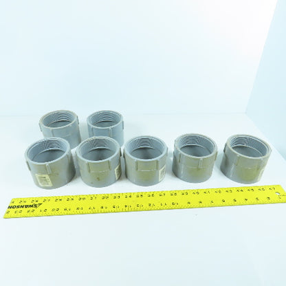 Carlon E942L 3" Threaded x Slip Female PVC Terminal Adapter Lot Of 7