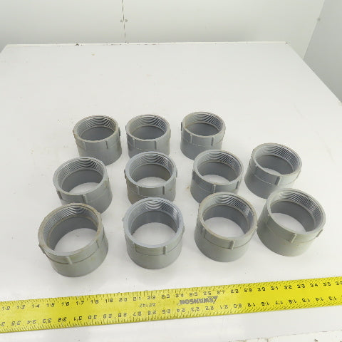 Carlon E942M 3-1/2" Threaded Female x Slip PVC Adapter Lot Of 11