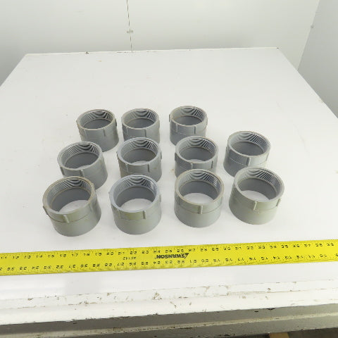Carlon E942M 3-1/2" Threaded Female x Slip PVC Adapter Lot Of 11