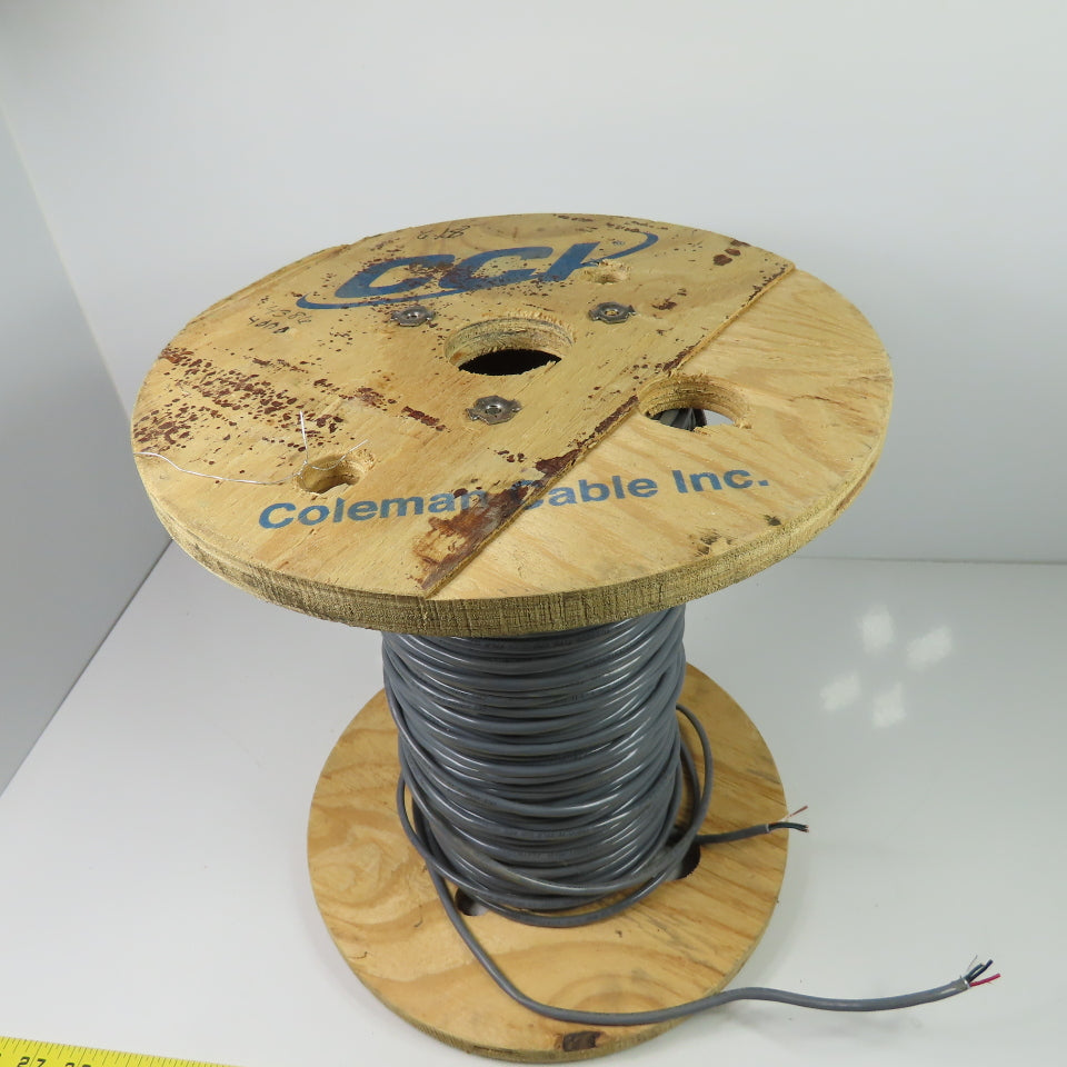 Coleman CMR/CL3R/FPLR 18/4 Shielded Multiconductor Alarm Cable 200'