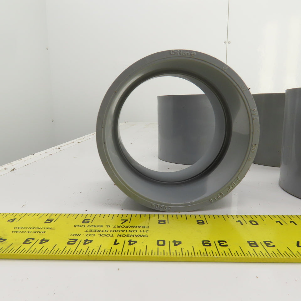 Carlon 3-1/2" Slip x Slip PVC Female Coupling Lot Of 13