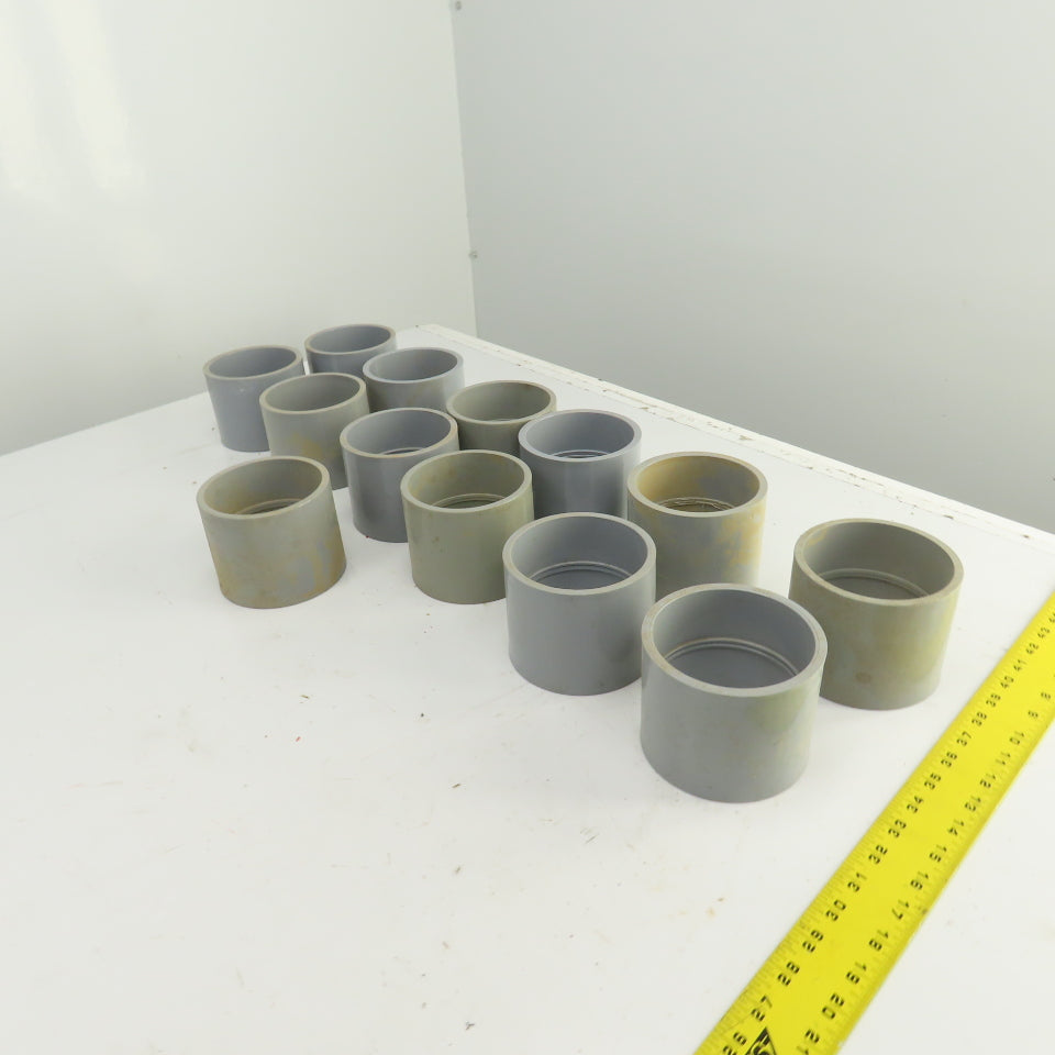 Carlon 3-1/2" Slip x Slip PVC Female Coupling Lot Of 13