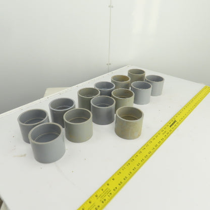 Carlon 3-1/2" Slip x Slip PVC Female Coupling Lot Of 13