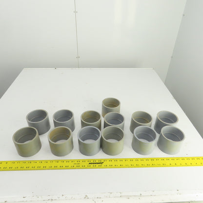 Carlon 3-1/2" Slip x Slip PVC Female Coupling Lot Of 13