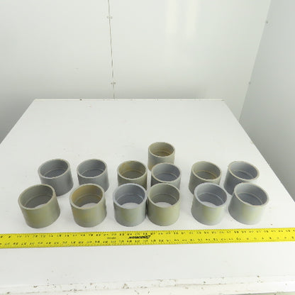 Carlon 3-1/2" Slip x Slip PVC Female Coupling Lot Of 13
