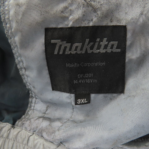 Makita DFJ201 Cordless Fan Jacket (3XL) 18V W/Battery Adapter (No Battery)