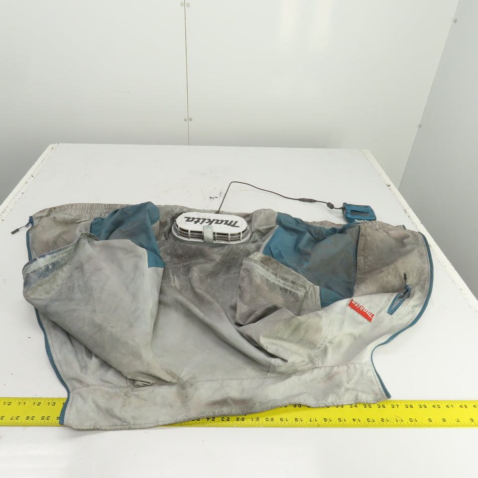 Makita DFJ201 Cordless Fan Jacket (3XL) 18V W/Battery Adapter (No Battery)