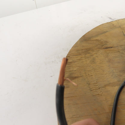 THHN/THWN-2 8 AWG Strand Copper Wire Black 600V 1000'