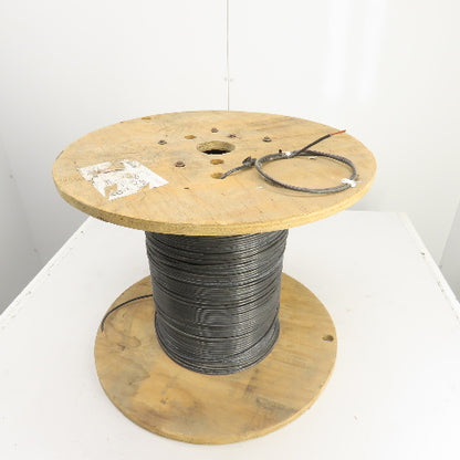 THHN/THWN-2 8 AWG Strand Copper Wire Black 600V 1000'
