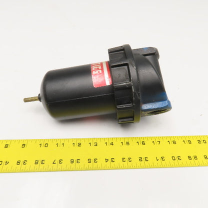 Numatics UF50A-08A 1" Compressed Air Filter Mist Separator Manual Drain