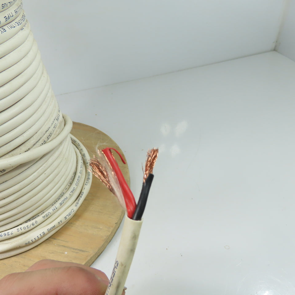 Gepco E111196 Type UL CL3 12/2 Direct Burial Audio Wire 12AWG 2 Wire 200'