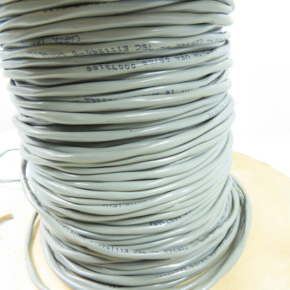 Carol E111240-8 CM Shielded Communication Cable 18 AWG 2/C AWM 2092 100'
