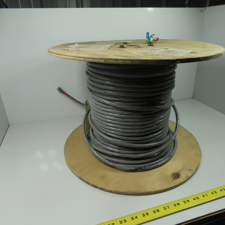 Carol C6047A 18AWG AWN 2919 Individually Shielded Pairs Gray Computer Cable 270'