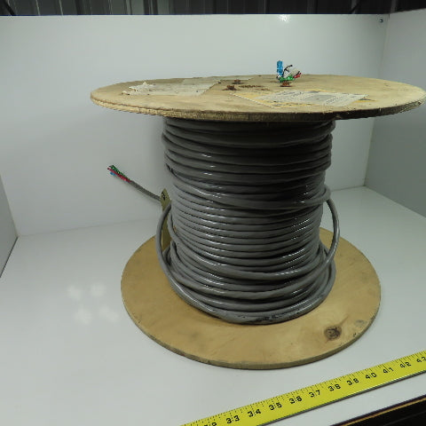 Carol C6047A 18AWG AWN 2919 Individually Shielded Pairs Gray Computer Cable 270'