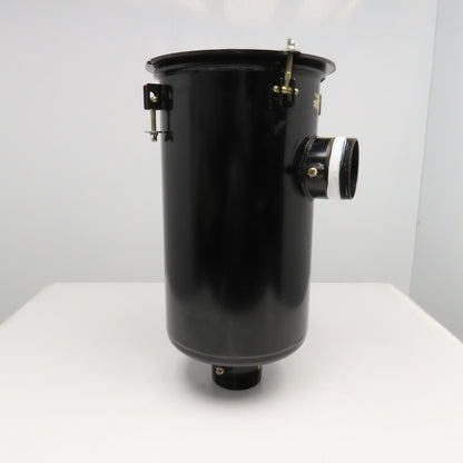 12" ID x 20" Deep Industrial Air Filtration Housing 4" NPT Ports