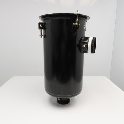 12" ID x 20" Deep Industrial Air Filtration Housing 4" NPT Ports