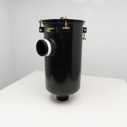 12" ID x 20" Deep Industrial Air Filtration Housing 4" NPT Ports