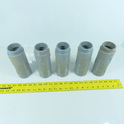 Carlon E943J 2" PVC Threaded Male x Slip Terminal Adapter Lot Of 25