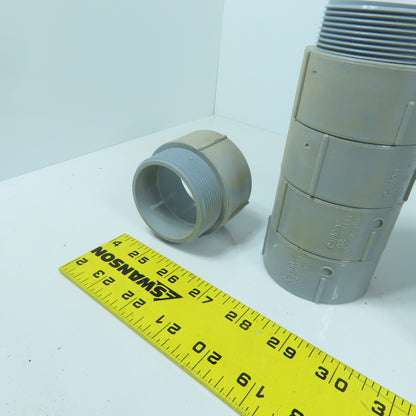 Carlon E943J 2" PVC Threaded Male x Slip Terminal Adapter Lot Of 25