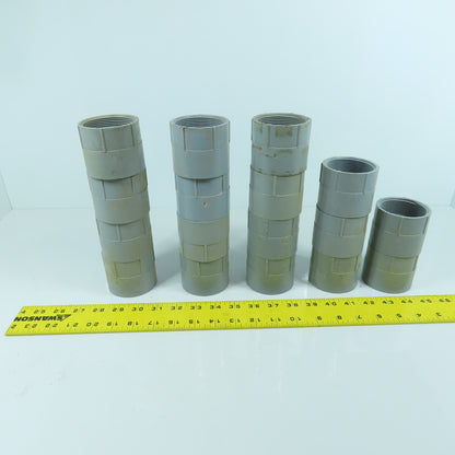 Carlon E942J 2" PVC Threaded Female x Slip Conduit Adapter Coupling Lot Of 21