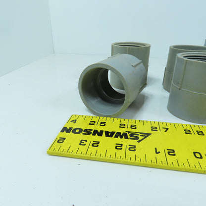 Carlon E942G 1-1/4" PVC Threaded Female xSlip Conduit Adapter Coupling Lot Of 23